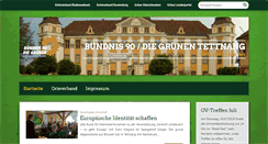 Desktop Screenshot of gruene-tettnang.de